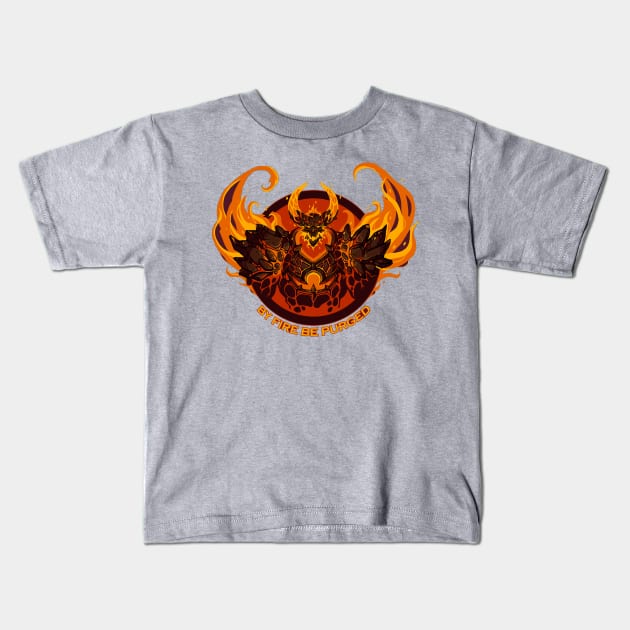 WOW: RAGNAROS Kids T-Shirt by Sammyboysk